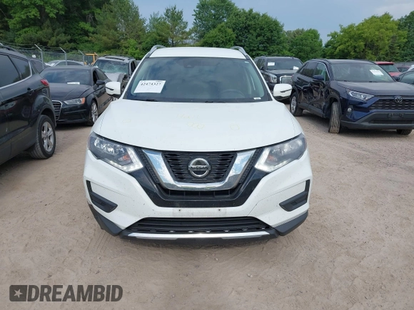 2019 Nissan Rogue SV with VIN KNMAT2MT5KP543348, listed as a IAAI auction lot 42474327 with 150,285 mi miles and . Bid and sale history available at DreamBid. Image 12.