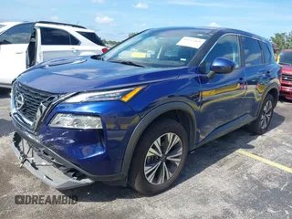 2023 Nissan Rogue SV with VIN 5N1BT3BB9PC794095, listed as a IAAI auction lot 42192868 with 54,503 mi miles. Bid and sale history available at carsss.com. Image 2.