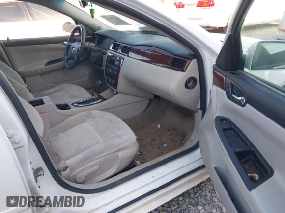 2010 Chevrolet Impala LS with VIN 2G1WA5EK8A1265021, listed as a IAAI auction lot 42090626 with 202,157 mi miles and . Bid and sale history available at DreamBid. Image 5.