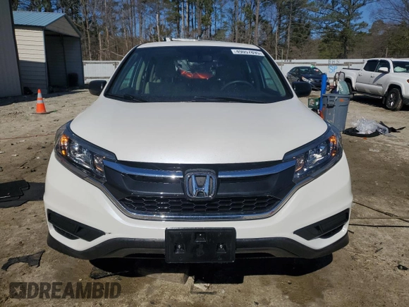 2016 Honda CR-V LX with VIN 5J6RM4H33GL070306, listed as a Copart auction lot 49057895 with 60,118 mi miles and Salvage Title. Bid and sale history available at DreamBid. Image 5.