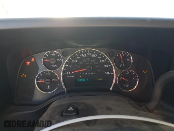 2019 GMC Savana Cargo z VIN 1GTW7AFG9K1256506, wystawiony jako Copart lot #83844804 z przebiegiem 93 502 mil mil oraz Szkody całkowita. Historia ofert i sprzedaży dostępna na DreamBid. Obrazek 9.