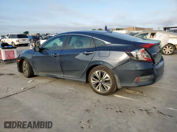 2016 Honda Civic Sedan EX-L with VIN 19XFC1F72GE020165, listed as a Copart auction lot 54085515 with 157,622 mi miles and Clean Title. Bid and sale history available at carsss.com. Image 2.