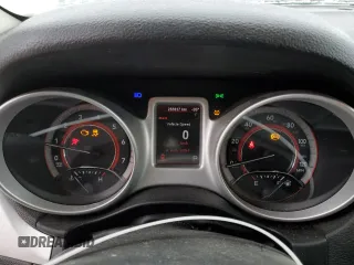 2013 Dodge Journey SE Plus with VIN 3C4PDCABXDT613045, listed as a Copart auction lot 88602235 with 255,617 mi miles and Salvage title. Bid and sale history available at DreamBid. Image 9.