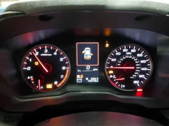 2022 Subaru WRX with VIN JF1VBAA67N9020554, listed as a Copart auction lot 47689455 with 12,278 mi miles and Salvage Title. Bid and sale history available at carsss.com. Image 9.
