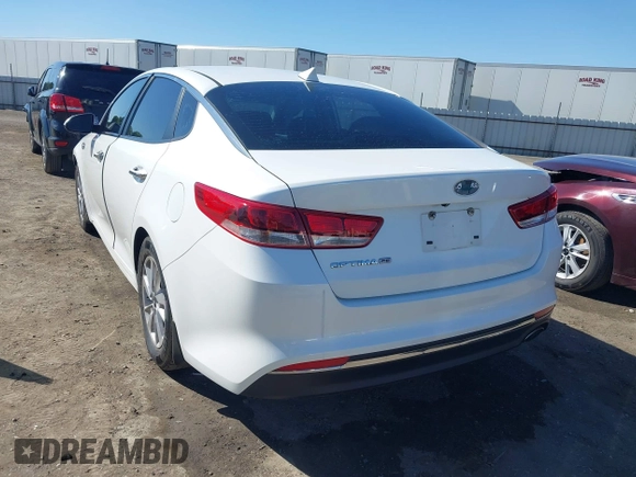 2016 Kia Optima LX with VIN KNAGT4L31G5075416, listed as a IAAI auction lot 42281622 with 125,971 mi miles and . Bid and sale history available at DreamBid. Image 3.