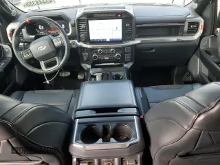 2022 Ford F-150 Raptor with VIN 1FTFW1RG3NFB73689, listed as a Copart auction lot 43448355 with 40,406 mi miles and Salvage Title. Bid and sale history available at carsss.com. Image 8.
