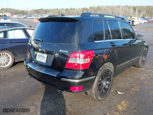 2012 Mercedes-Benz GLK-Class GLK 350 with VIN WDCGG8HB3CF764760, listed as a IAAI auction lot 41540889 with 163,168 mi miles. Bid and sale history available at carsss.com. Image 4.