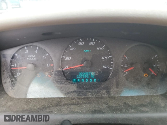 2007 Chevrolet Impala LS with VIN 2G1WB58KX79354382, listed as a Copart auction lot 53108395 with 237,892 mi miles and Salvage Title. Bid and sale history available at DreamBid. Image 9.