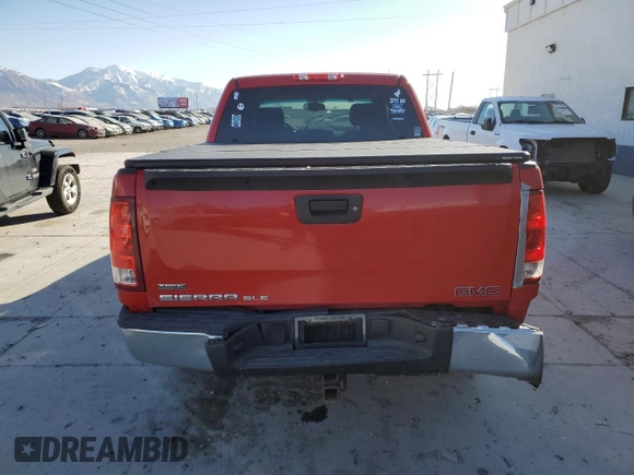 2012 GMC Sierra 1500 SLE with VIN 3GTP2VE78CG180291, listed as a Copart auction lot 42253185 with 161,756 mi miles and Salvage Title. Bid and sale history available at DreamBid. Image 6.