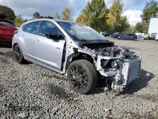 2024 Subaru Impreza RS with VIN JF1GUHHC9R8364552, listed as a Copart auction lot 76031284 with 652 mi miles and Salvage Title. Bid and sale history available at carsss.com. Image 4.