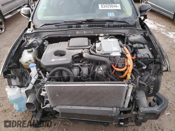 2020 Ford Fusion Hybrid SEL with VIN 3FA6P0MU4LR162162, listed as a Copart auction lot 83429844 with 85,380 mi miles and Salvage Title. Bid and sale history available at carsss.com. Image 11.