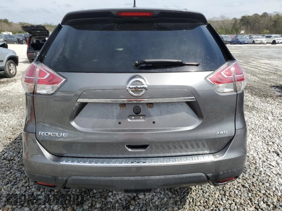 2016 Nissan Rogue SL with VIN 5N1AT2MV4GC827002, listed as a Copart auction lot 48789355 with 102,850 mi miles and Salvage Title. Bid and sale history available at DreamBid. Image 6.