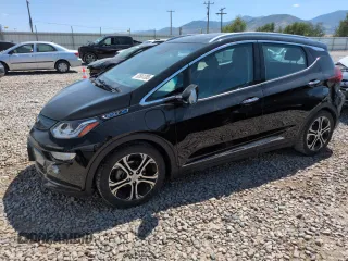 2017 Chevrolet Bolt EV Premier with VIN 1G1FX6S02H4170749, listed as a Copart auction lot 62661385 with 87,113 mi miles and Salvage title. Bid and sale history available at DreamBid. Image 1.