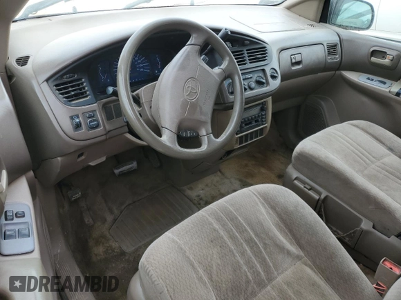 2002 Toyota Sienna CE with VIN 4T3ZF19C72U462322, listed as a Copart auction lot 47813745 with 0 mi miles and Salvage Title. Bid and sale history available at carsss.com. Image 8.