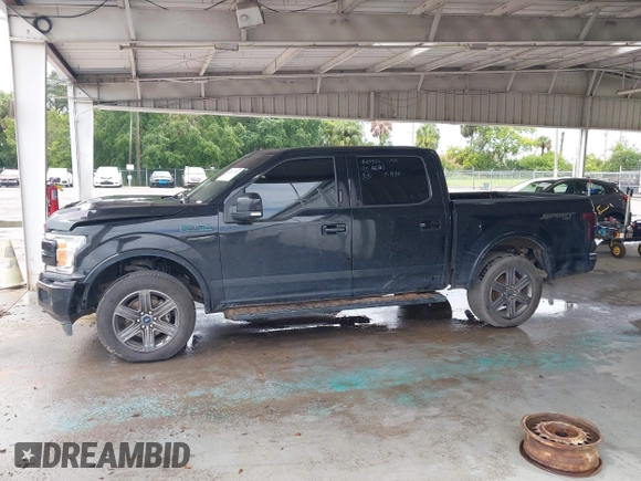 2020 Ford F-150 XL with VIN 1FTEW1EP1LFA66865, listed as a IAAI auction lot 42747722 with 94,136 mi miles and . Bid and sale history available at DreamBid. Image 14.