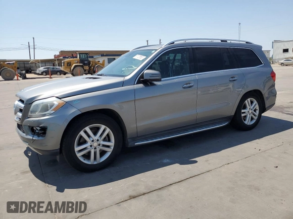 2015 Mercedes-Benz GL-Class GL 450 with VIN 4JGDF6EE9FA531512, listed as a Copart auction lot 61120853 with 109,418 mi miles. Bid and sale history available at carsss.com. Image 1.