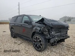 2023 Chevrolet Tahoe RST с VIN 1GNSCRKD9PR445189, выставлен на аукционе Copart как лот 42785435 с пробегом 48 333 миль миль и Списание • Salvage title. История ставок и продаж доступна на DreamBid. Изображение 4.