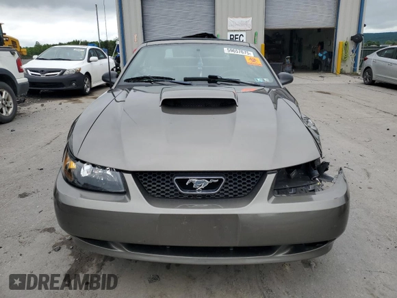 2002 Ford Mustang GT Deluxe with VIN 1FAFP45X32F166506, listed as a Copart auction lot 59657675 with 163,976 mi miles and Salvage title. Bid and sale history available at DreamBid. Image 5.