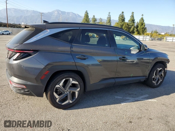 2022 Hyundai Tucson Limited with VIN 5NMJE3AE9NH013662, listed as a Copart auction lot 47744465 with 58,311 mi miles and Salvage Title. Bid and sale history available at carsss.com. Image 3.