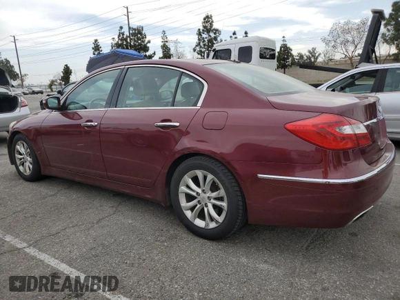 2013 Hyundai Genesis 3.8L с VIN KMHGC4DD2DU220891, выставлен на аукционе Copart как лот 52946075 с пробегом 153 847 миль миль и Чистый • Clean title. История ставок и продаж доступна на DreamBid. Изображение 2.