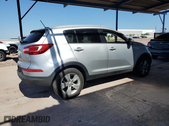 2011 Kia Sportage LX with VIN KNDPB3A2XB7087961, listed as a Copart auction lot 64266405 with 97,094 mi miles and Salvage title. Bid and sale history available at DreamBid. Image 3.