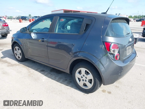 2013 Chevrolet Sonic LS with VIN 1G1JA6SH0D4212041, listed as a IAAI auction lot 42552147 with 192,934 mi miles and . Bid and sale history available at DreamBid. Image 3.