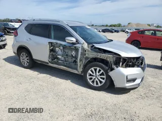 2017 Nissan Rogue SV with VIN 5N1AT2MV2HC853177, listed as a Copart auction lot 59029545 with 117,816 mi miles and Salvage title. Bid and sale history available at DreamBid. Image 4.