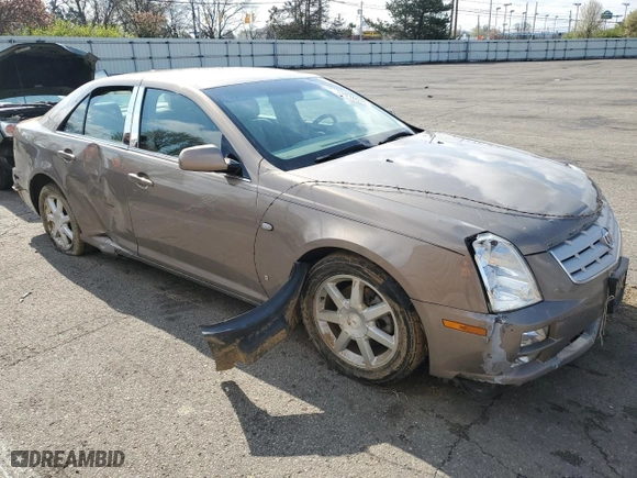 2006 Cadillac STS with VIN 1G6DW677960214602, listed as a Copart auction lot 52016535 with 89,675 mi miles and Salvage Title. Bid and sale history available at carsss.com. Image 4.