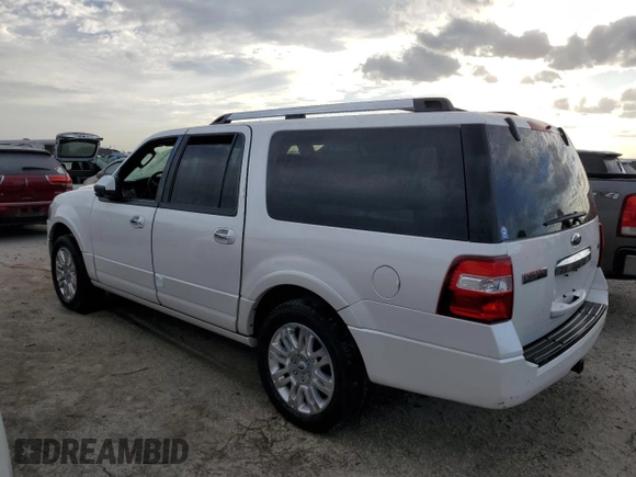 2014 Ford Expedition Max Limited with VIN 1FMJK1K57EEF17167, listed as a Copart auction lot 75751184 with Not Provided miles and Non Repairable. Bid and sale history available at carsss.com. Image 2.