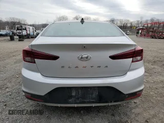 2020 Hyundai Elantra SEL with VIN 5NPD84LF0LH530607, listed as a Copart auction lot 52287195 with 60,401 mi miles and Salvage Title. Bid and sale history available at DreamBid. Image 6.