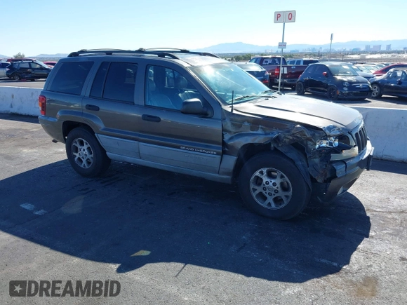 1999 Jeep Grand Cherokee Laredo with VIN 1J4GW58N2XC652678, listed as a IAAI auction lot 42290732 with 145,602 mi miles and . Bid and sale history available at DreamBid. Image 1.