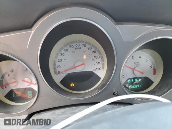 2008 Dodge Avenger SXT with VIN 1B3LC56K58N203931, listed as a Copart auction lot 50943335 with 206,897 mi miles and Salvage Title. Bid and sale history available at carsss.com. Image 9.