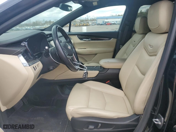 2017 Cadillac XT5 FWD with VIN 1GYKNARS5HZ118910, listed as a Copart auction lot 51138465 with 43,633 mi miles and Salvage Title. Bid and sale history available at carsss.com. Image 7.