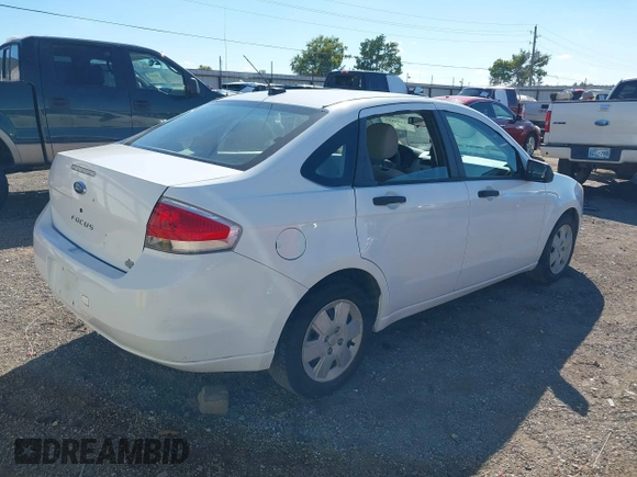 2008 Ford Focus S with VIN 1FAHP34N98W134025, listed as a IAAI auction lot 40354695 with 134,340 mi miles. Bid and sale history available at carsss.com. Image 4.