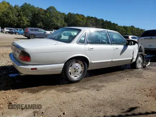 1996 Jaguar XJ with VIN SAJHX1747TC767829, listed as a Copart auction lot 76677444 with Not provided miles and Salvage title. Bid and sale history available at DreamBid. Image 3.