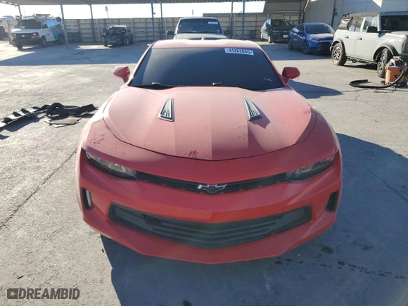 2017 Chevrolet Camaro 1LT with VIN 1G1FB1RX3H0141756, listed as a Copart auction lot 44262865 with 108,155 mi miles and Salvage Title. Bid and sale history available at carsss.com. Image 5.