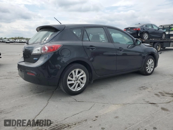 2013 Mazda 3 i Touring with VIN JM1BL1L79D1831916, listed as a Copart auction lot 52648425 with 131,661 mi miles and Salvage Title. Bid and sale history available at DreamBid. Image 3.