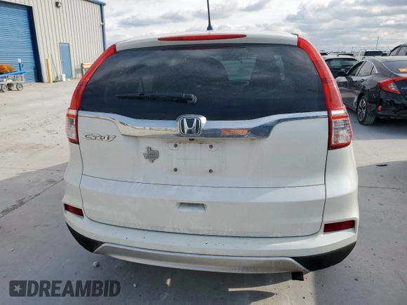2015 Honda CR-V EX with VIN 5J6RM3H58FL022813, listed as a Copart auction lot 50581005 with 132,501 mi miles and Salvage Title. Bid and sale history available at carsss.com. Image 6.