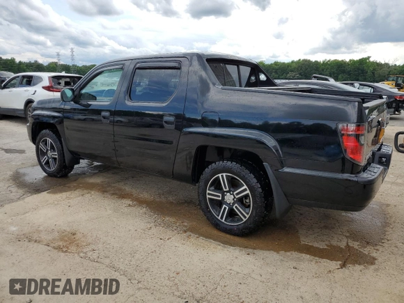 2013 Honda Ridgeline Sport z VIN 5FPYK1F77DB008344, wystawiony jako Copart lot #58704035 z przebiegiem 108 048 mil mil oraz Szkoda całkowita • Salvage title. Historia ofert i sprzedaży dostępna na DreamBid. Obrazek 2.