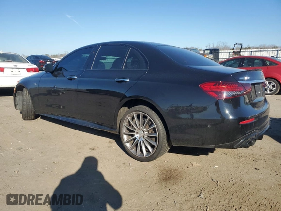 2022 Mercedes-Benz E 53 AMG with VIN W1KZF6BB2NB033056, listed as a Copart auction lot 47609075 with 28,661 mi miles and Salvage Title. Bid and sale history available at DreamBid. Image 2.