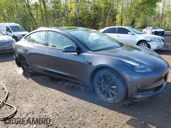2023 Tesla Model 3 z VIN 5YJ3E1EAXPF404814, wystawiony jako Copart lot #56857105 z przebiegiem 59 360 mil mil oraz Czysty tytuł • Clean title. Historia ofert i sprzedaży dostępna na DreamBid. Obrazek 4.