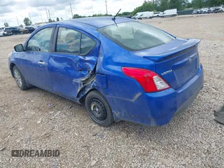 2017 Nissan Versa SV with VIN 3N1CN7AP7HL831743, listed as a IAAI auction lot 42555118 with 174,704 mi miles and . Bid and sale history available at DreamBid. Image 3.