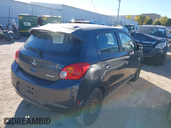 2014 Mitsubishi Mirage DE z VIN ML32A3HJ5EH018428, wystawiony jako IAAI lot #40841804 z przebiegiem 220 950 mil mil oraz . Historia ofert i sprzedaży dostępna na DreamBid. Obrazek 4.