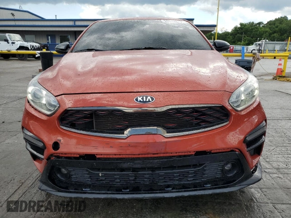 2021 Kia Forte GT-Line with VIN 3KPF34AD4ME318985, listed as a Copart auction lot 59023575 with 94,572 mi miles and Salvage title. Bid and sale history available at DreamBid. Image 5.