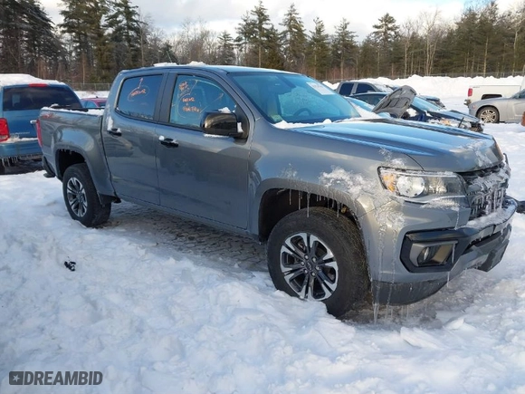 2022 Chevrolet Colorado 4WD Z71 with VIN 1GCGTDEN2N1305244, listed as a IAAI auction lot 41524704 with NaN miles. Bid and sale history available at carsss.com. Image 1.