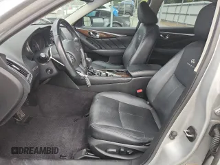 2014 Infiniti Q50 Premium with VIN JN1BV7AP4EM671611, listed as a Copart auction lot 63698505 with 134,904 mi miles and Salvage title. Bid and sale history available at DreamBid. Image 7.