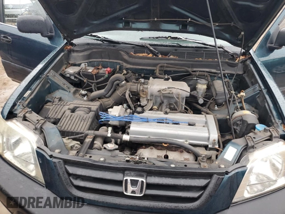 1998 Honda CR-V LX with VIN JHLRD1842WC078363, listed as a Copart auction lot 43361225 with 198,718 mi miles and Salvage Title. Bid and sale history available at carsss.com. Image 13.