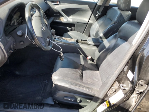 2010 Lexus IS 250 with VIN JTHCF5C2XA5036481, listed as a Copart auction lot 53148885 with 168,307 mi miles and Non repairable. Bid and sale history available at DreamBid. Image 7.