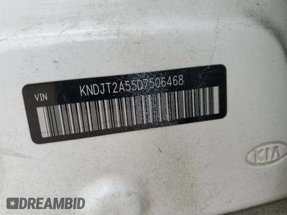 2013 Kia Soul with VIN KNDJT2A55D7506468, listed as a Copart auction lot 45583065 with 243,703 mi miles and Salvage Title. Bid and sale history available at carsss.com. Image 14.