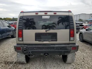 2006 Hummer H2 with VIN 5GRGN23U26H101561, listed as a Copart auction lot 89308685 with 327,103 mi miles and Clean Title. Bid and sale history available at carsss.com. Image 6.